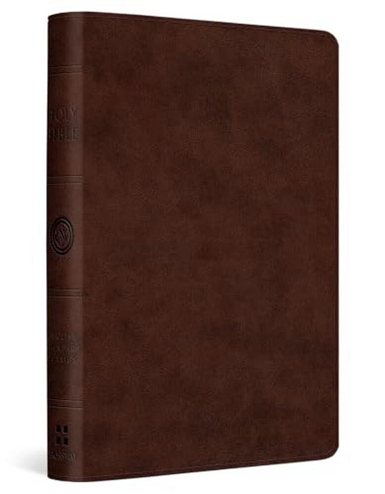 Esv Compact Bible, Red Letter (Trutone, Brown)-..