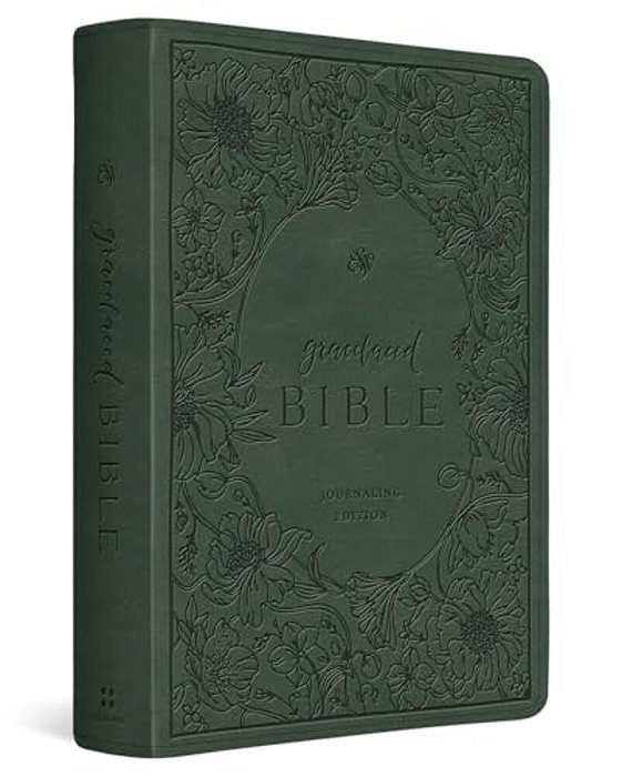 Esv Gracelaced Bible, Journaling Edition (Artwork By Ruth Chou Simons) (Trutone, Quiet Forest)-..
