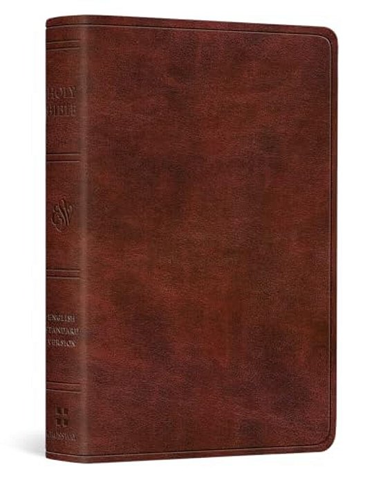 Esv Vest Pocket New Testament With Psalms And Proverbs, Red Letter (Trutone, Chestnut)-..