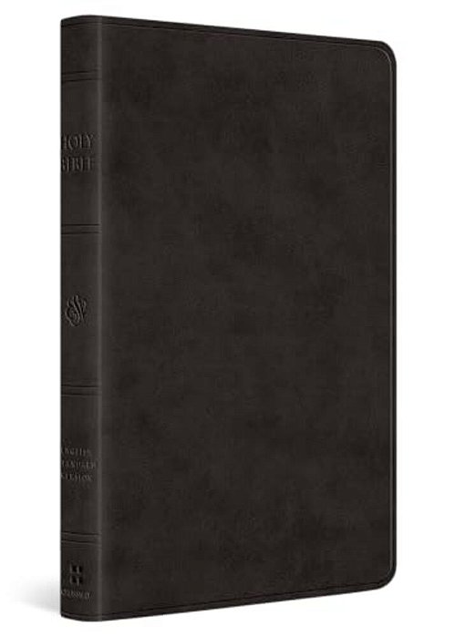 Esv Large Print Value Thinline Bible (Trutone, Black)-..