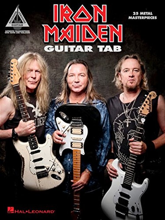 Iron Maiden Guitar Tab Guitar Recorded Versions Note-For-note Guitar Tab 25 Songs Including The Trooper, Run To The Hills, Fear Of The Dark And More H-..