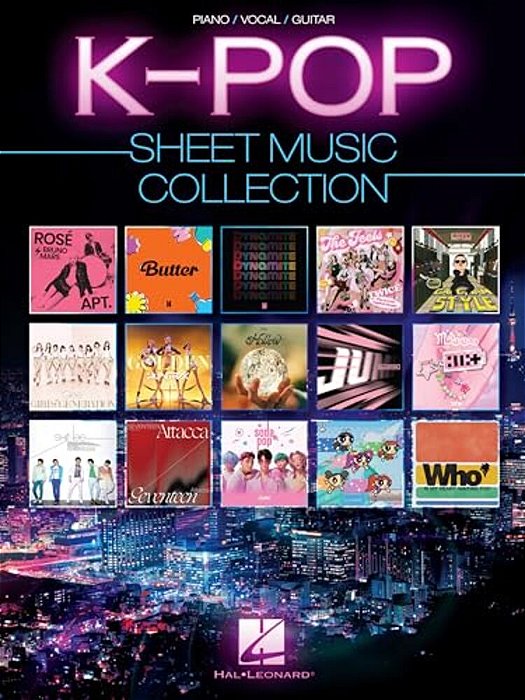 K-Pop Sheet Music Collection - 15 Songs Arranged For Piano/Vocal/guitar-..