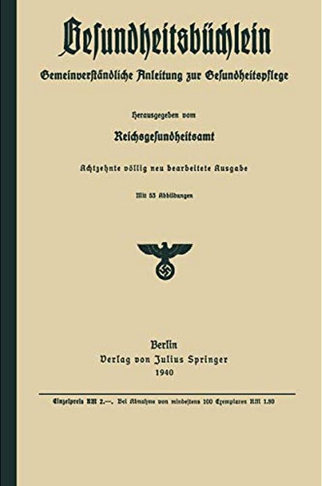 Gesundheitsbüchlein: Gemeinverständliche Anleitung Zur Gesundheitspflege-..