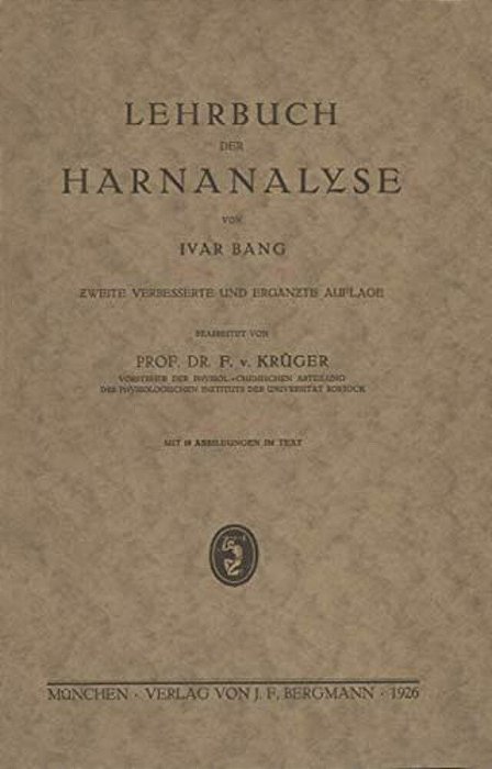Lehrbuch Der Harnanalyse-..