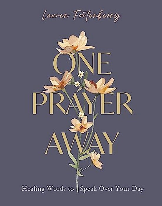 One Prayer Away: Healing Words To Speak Over Your Day - 90 Daily Devotions For Christian Women - The Perfect Devotional Gift For Mom-..