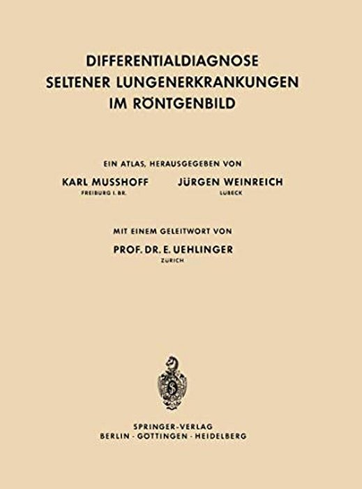 Differentialdiagnose Seltener Lungenerkrankungen Im Röntgenbild-..