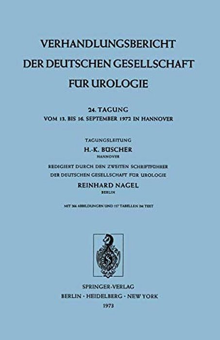 24. Tagung Vom 13. Bis 16. September 1972 In Hannover-..