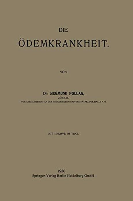 Die Ödemkrankheit-..