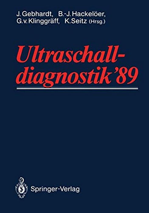 Ultraschall-Diagnostik '89: Drei-Länder-treffen Hamburg-..