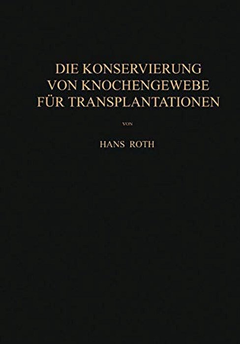 Die Konservierung Von Knochengewebe Für Transplantationen-..