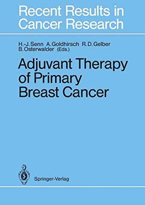 Adjuvant Therapy Of Primary Breast Cancer-..
