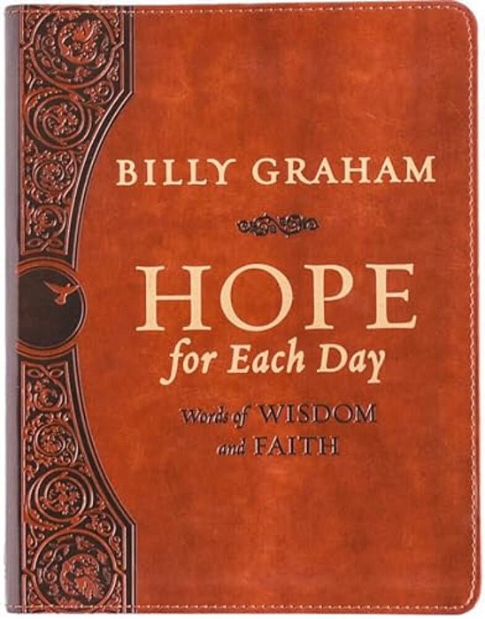 Hope For Each Day Large Deluxe: Words Of Wisdom And Faith (A 365-Day Devotional)-..