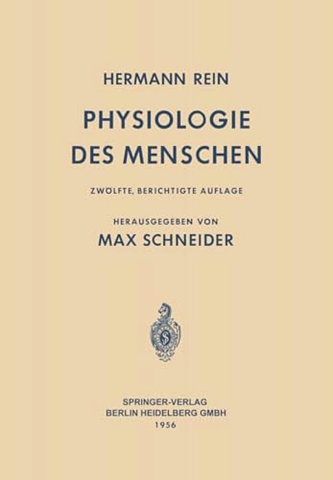 Einführung In Die Physiologie Des Menschen-..