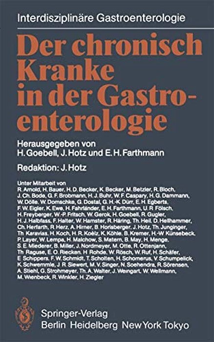 Der Chronisch Kranke In Der Gastroenterologie-..