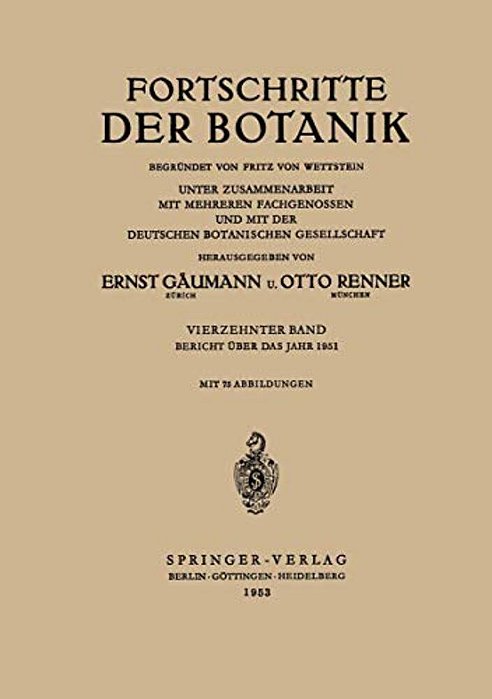 Bericht Über Das Jahr 1951-..