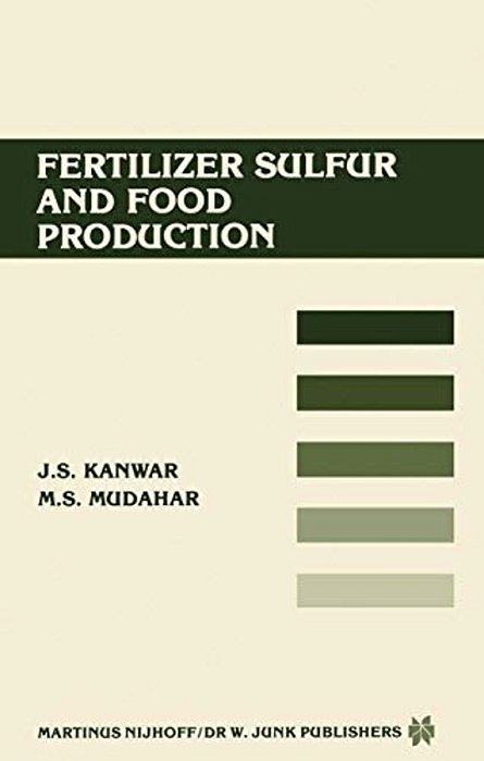 Fertilizer Sulfur And Food Production: Research And Policy Implications For Tropical Countries-..