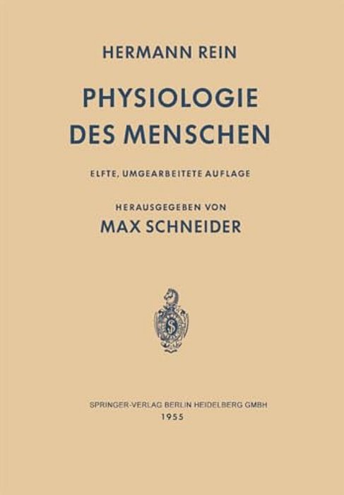 Einführung In Die Physiologie Des Menschen-..