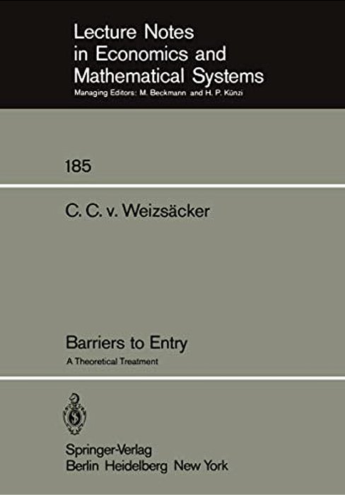 Barriers To Entry: A Theoretical Treatment-..