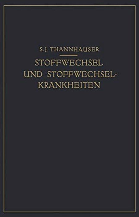 Lehrbuch Des Stoffwechsels Und Der Stoffwechsel-Krankheiten-..