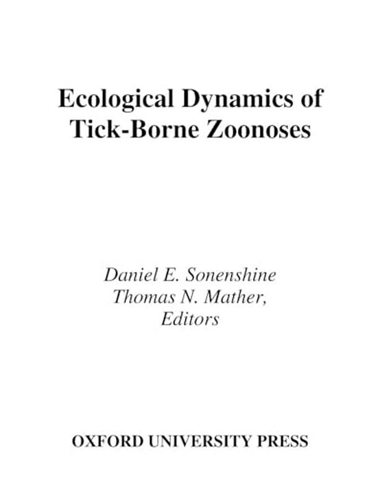 Ecological Dynamics Of Tick-Borne Zoonoses-..