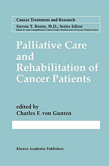 Palliative Care And Rehabilitation Of Cancer Patients-..