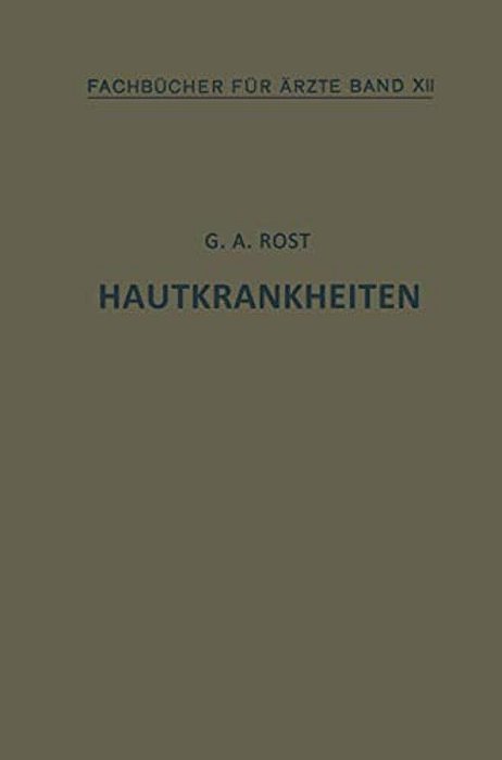 Hautkrankheiten: Band XII-..