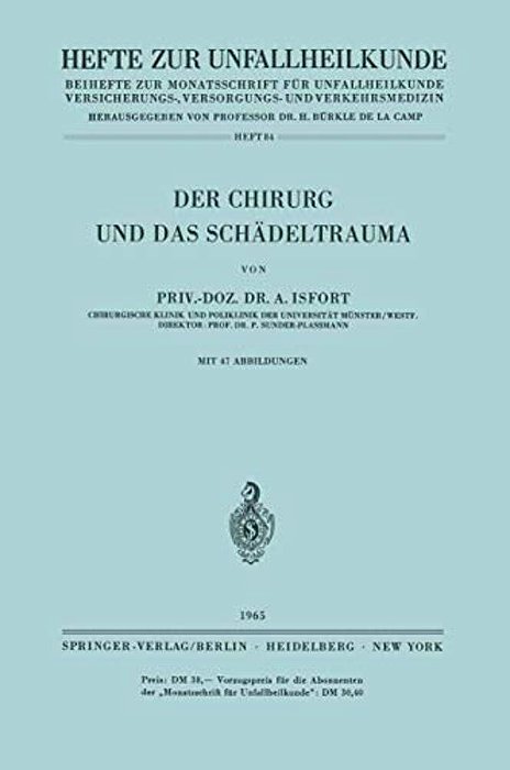 Der Chirurg Und Das Schädeltrauma-..