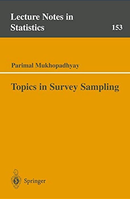 Topics In Survey Sampling-..