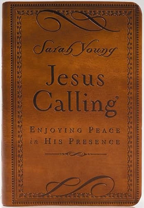 Jesus Calling, Small Brown Leathersoft, With Scripture References: Enjoying Peace In His Presence (A 365-Day Devotional)-..