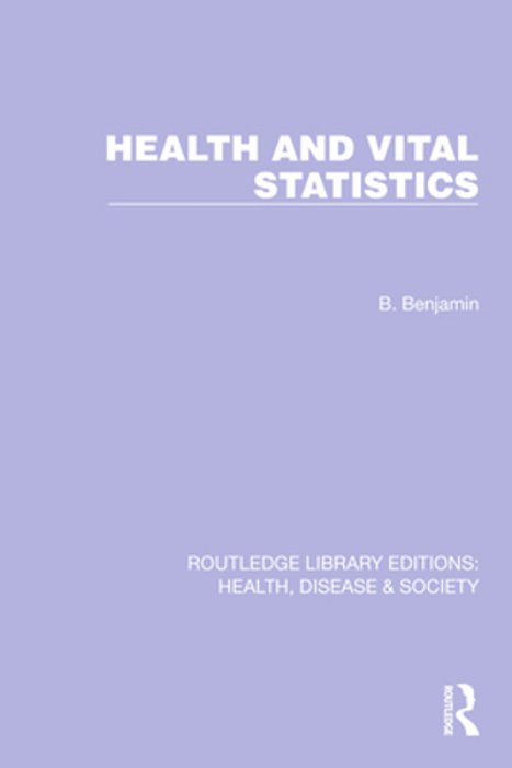 Health And Vital Statistics-..