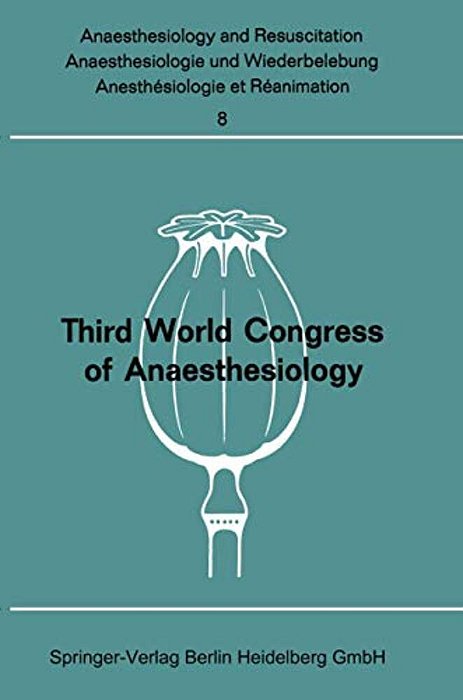 Panel Discussions: Third World Congress Of Anaesthesiology São Paulo, Brazil - September 1964-..