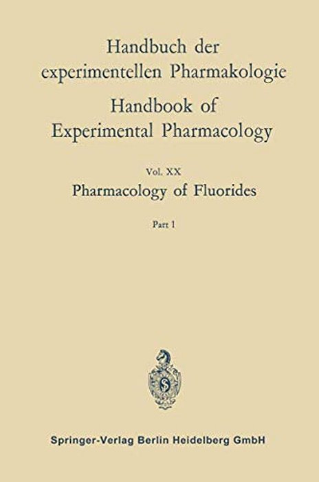 Pharmacology Of Fluorides: Part 1-..