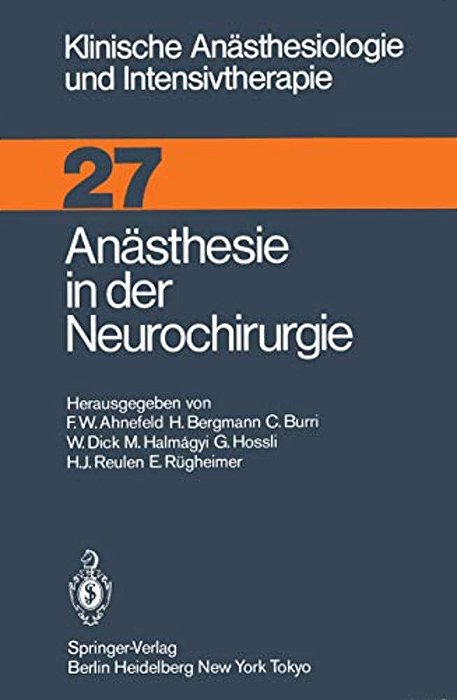 Anästhesie In Der Neurochirurgie-..