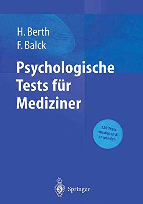 Psychologische Tests Für Mediziner-..