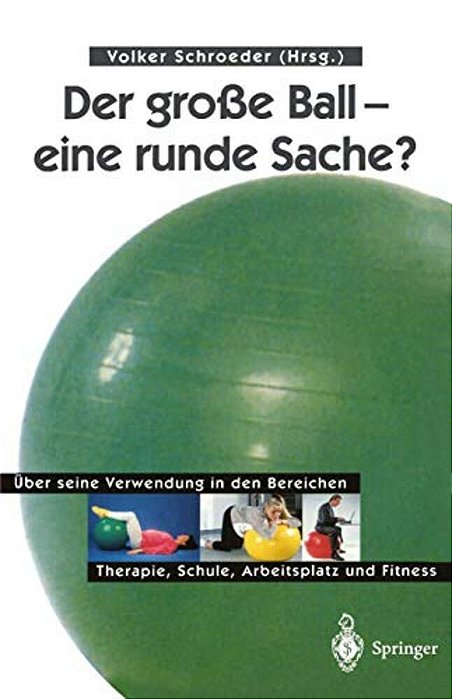 Der Große Ball -- Eine Runde Sache?: Über Seine Verwendung In Den Bereichen Therapie, Schule, Arbeitsplatz Und Fitness-..