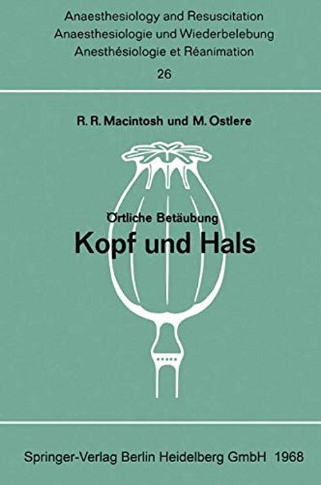 Örtliche Betäubung Kopf Und Hals-..