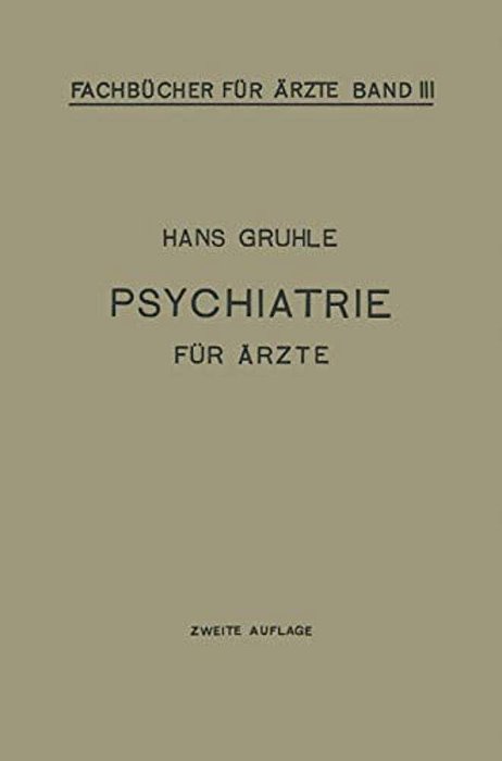 Psychiatrie Für Ärzte-..
