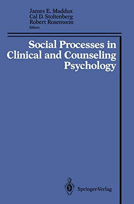 Social Processes In Clinical And Counseling Psychology-..