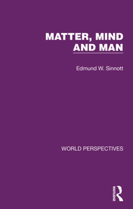 Matter, Mind And Man-..
