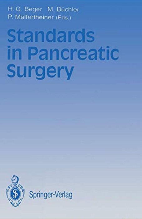 Standards In Pancreatic Surgery-..
