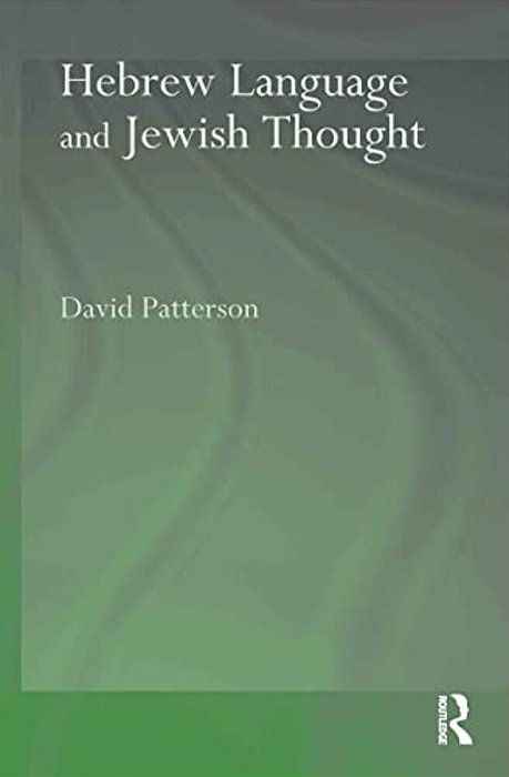 Hebrew Language And Jewish Thought-..