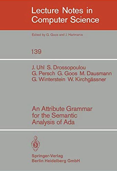 An Attribute Grammar For The Semantic Analysis Of Ada-..