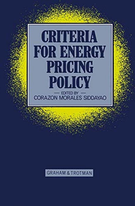 Criteria For Energy Pricing Policy-..