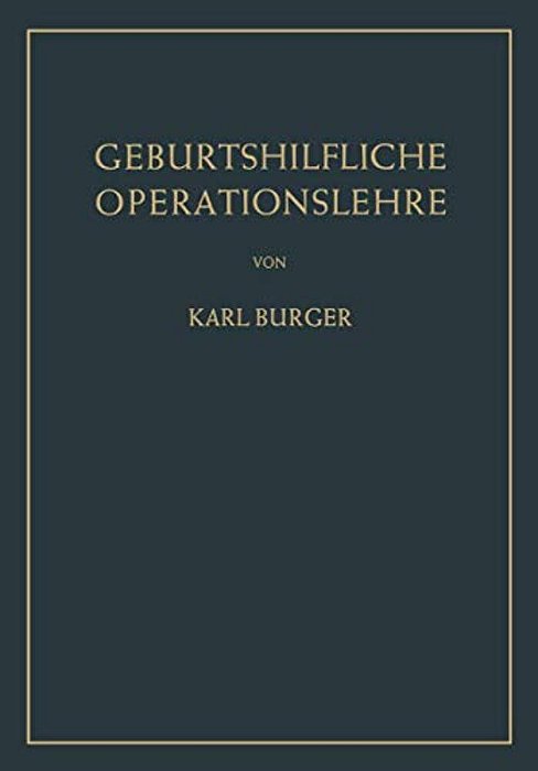 Geburtshilfliche Operationslehre-..