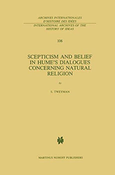 Scepticism And Belief In Hume's Dialogues Concerning Natural Religion-..
