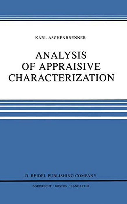 Analysis Of Appraisive Characterization-..