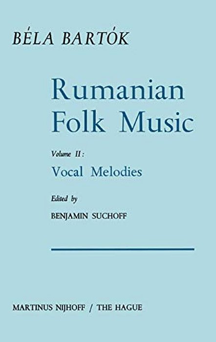 Rumanian Folk Music: Vocal Melodies-..
