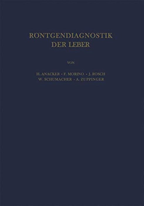 Röntgendiagnostik Der Leber-..