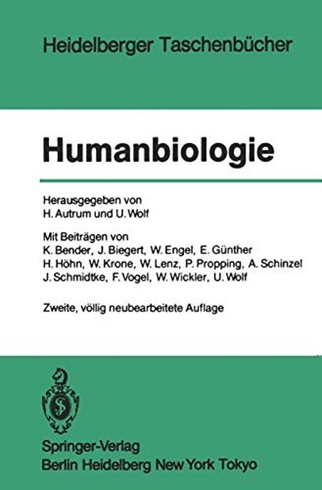 Humanbiologie: Ergebnisse Und Aufgaben-..