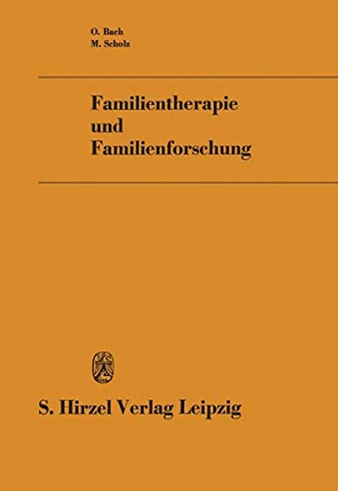 Familientherapie Und Familienforschung-..